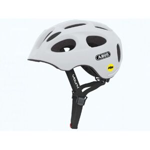 Abus Youn-I Mips Cykelhjelm, Polar Matt, M/52-57cm - Hvid - Cykelhjelm Børn