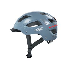 Abus Hyban 2.0 Led Cykelhjelm, Signal Glacier, Xl/58-63cm - Blå - Cykelhjelm Voksen