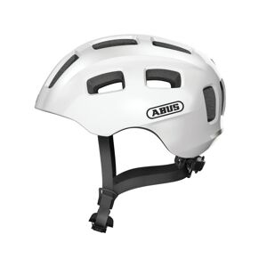 Abus Youn-I 2.0 Cykelhjelm, Pearl White, S/48-54cm - Hvid - Cykelhjelm Børn