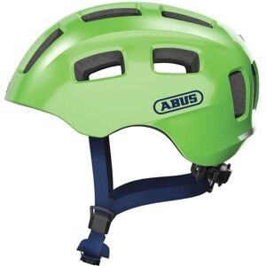 Abus Youn-I 2.0 Cykelhjelm, Sparkling Green, M/52-57cm - Grøn - Cykelhjelm Børn