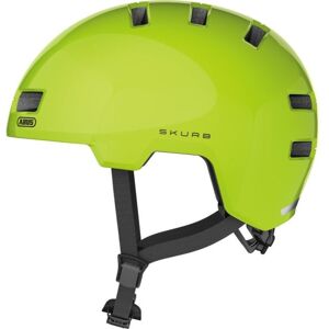 Abus Skurb Cykelhjelm, Signal Yellow, M/55-59cm - Gul - Cykelhjelm Voksen