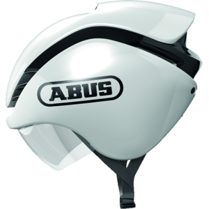 Abus Gamechanger Triatlon Hjelm, Shiny White, S/51-55cm - Hvid - Cykelhjelm Racer -