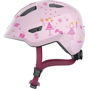 Abus Smiley 3.0 Cykelhjelm, Rose Princess Shiny, M/50-55cm - Lyserød - Cykelhjelm Børn