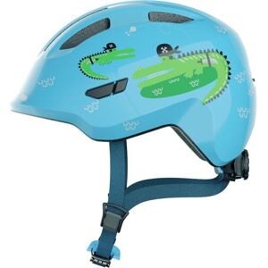 Abus Smiley 3.0 Cykelhjelm, Blue Croco Shiny, S/45-50cm - Blå - Cykelhjelm Børn