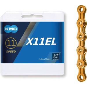 Kmc X11 Extra Light Gold 11-Speed Kæde, 118 Link - Guld