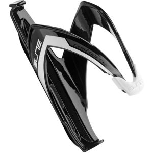 Elite Custom Race Flaskeholder, Glossy Black/white - Sort