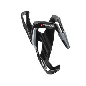 Elite Custom Race+ Flaskeholder, Glossy Black/white - Sort