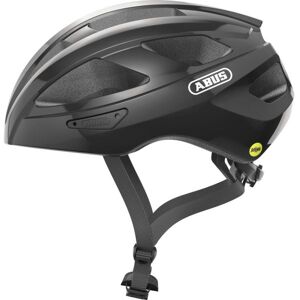 Abus Macator Mips Cykelhjelm, Shiny Black, S/51-55cm - Sort - Cykelhjelm Voksen