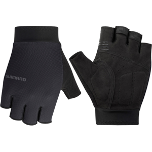 Shimano Explorer Cykelhandsker, Black, Large - Dame - Sort