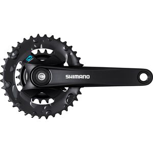 Shimano M315 7/8-Speed Kranksæt, 36/22t - Sort