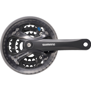 Shimano Acera M361 7/8-Speed Kranksæt, 42/32/22t, 175mm - Sort