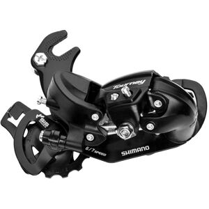 Shimano Tourney Ty300 6/7-Speed Bagskifter, Max 34t - Sort