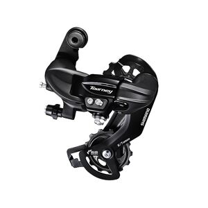 Shimano Tourney Ty300 6/7-Speed Bagskifter, Max 34t - Sort