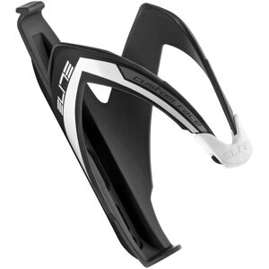 Elite Custom Race Flaskeholder, Matt Black/white - Sort