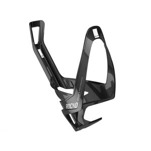 Elite Rocko Carbon Flaskeholder, Glossy Black - Sort