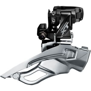 Shimano Xt T8000 3x10-Speed Forskifter, Down Swing - Sort / Sølv