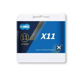 Kmc X11 11-Speed Kæde, 114 Link - Grå