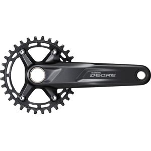 Shimano Deore M5100 10/11-Speed Kranksæt, 30t, 175mm - Sort