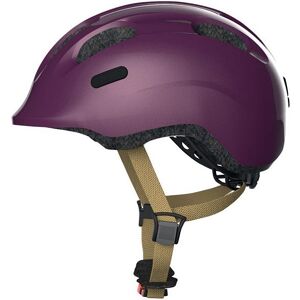 Abus Smiley 2.0 Cykelhjelm, Royal Purple, S/45-50cm - Lilla - Cykelhjelm Børn