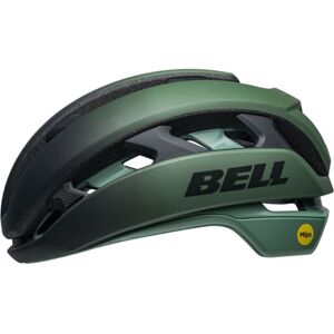 Bell Xr Spherical Mips Cykelhjelm, Matte/glossy Green, L/58-62cm - Grøn - Cykelhjelm Voksen