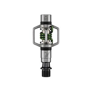 Crankbrothers Eggbeater 2 Pedaler, Grey/green - Grå - Onesize