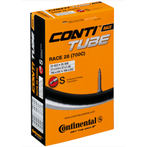 Continental Race 28 Cykelslange 700x20/25c, 80mm Racerventil