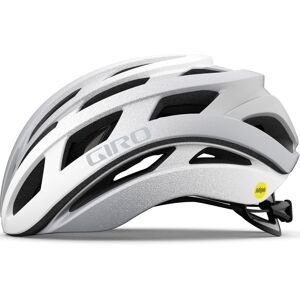 Giro Helios Cykelhjelm, Matt White Silver Fade, L/59-63cm - Hvid - Cykelhjelm Racer -