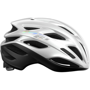 Met Estro Mips Cykelhjelm, White Holographic/glossy, S/52-56cm - Hvid - Cykelhjelm Racer -