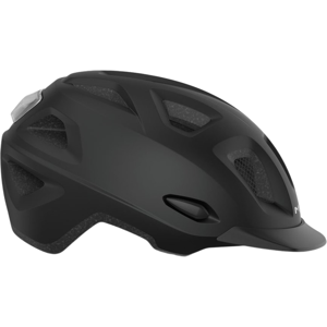 Met Mobilite Led Cykelhjelm, Black/matt, M/l (57-60cm) - Sort - Cykelhjelm Voksen