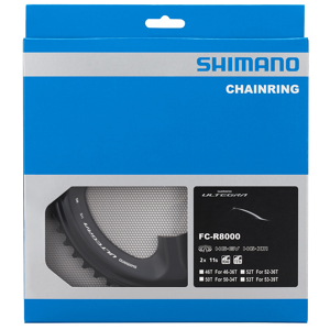 Shimano Ultegra R8000 11-Speed Klinge, 52t - Sort