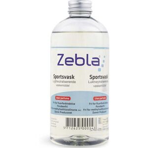 Zebla Sports Wash Parfumefri Vaskemiddel, 500ml