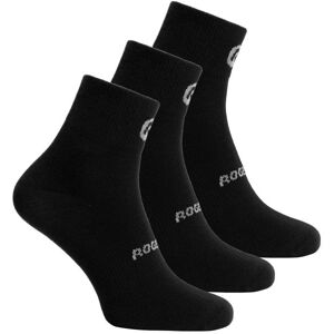 Rogelli Core 3-Pack Strømper, Black, 40-43 - Mand - Sort