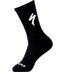 Specialized Soft Air Road Tall Strømper, Black/white, S/36-39 - Mand - Sort