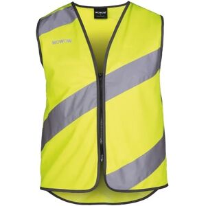 Wowow Roadie Refleksvest, Hi-Vis, Large - Mand - Gul