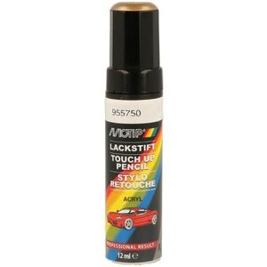 Lakstift - Motip Pro Touch Up Lakstift Med Pensel, Khaki - 12ml - Brun / Bronze