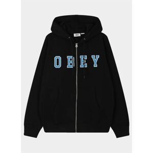 Obey Break Barriers Ziphættetrøje