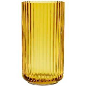 Rosendahl Lyngby Vase Glas - Amber H20,5 Cm