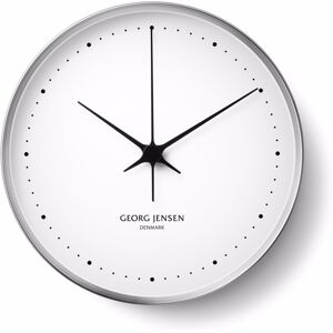 Georg Jensen Hk Vægur - 30 Cm Hvid