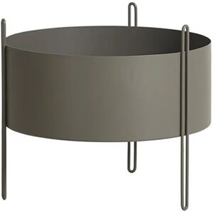 Woud Pidestall Planteopsats - Medium/taupe