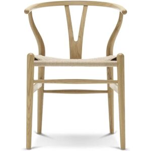 Carl Hansen & Søn Ch24 Y-Stol - Lakeret Eg/naturflet