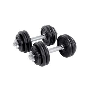 SONGMICS Dumbbell Vægte, Sort