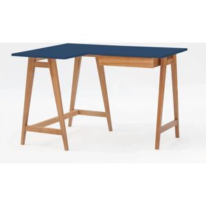 Ragaba Luka Hjørneskrivebord B 115cm X D 85cm / Marineblå Eg Venstre Side