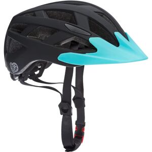 Deuba Børnecykelhjelm S, Led, 50-57cm, 3-13 År, Ce-Certificeret, Sort-Blå