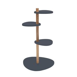 Ragaba Magla 3-Lags Asketræ Plant Stand B55 X H91cm Grafit