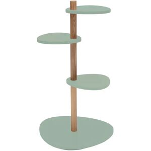 Ragaba Magla 3-Lags Asketræ Plant Stand B55 X H91cm Salviegrøn