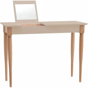 Ragaba Mamo Sminkebord Med Spejl 105x35cm Brun Beige