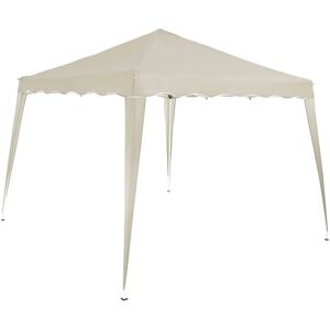 Deuba Pavillon Pop-Up 3x3m Uv Beskyttelse 50+ Vandtæt Foldbar Inkl. Taske, Pavillon Capri, Beige