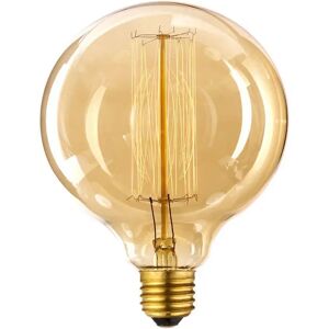 Ledsone Vintage Filament E27 G125 Dæmpbar 40w Amber Bulb