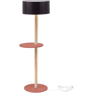 Ragaba Ufo Gulvlampe 45x150cm Antik Pink / Sort Lampeskærm