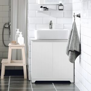 SoBuy Underskab Til Håndvask, 60x30x60 Cm, Hvid